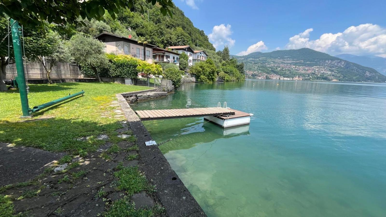 Patty Zu - Lakeside Apartment Riva di Solto Exterior foto